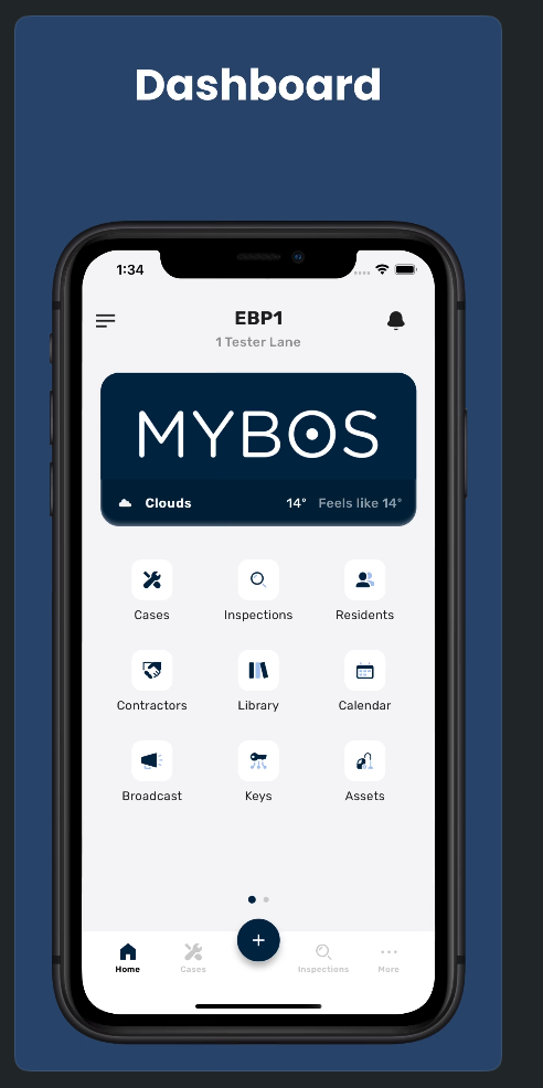 MYBOS Manager — screen 2